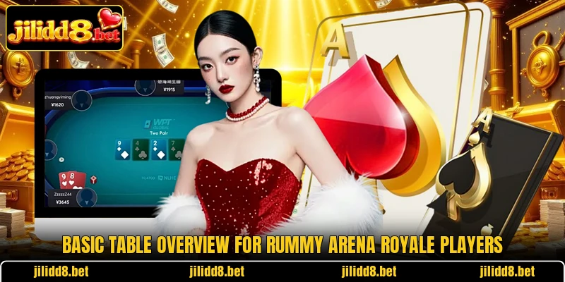 Basic table overview for Rummy Arena Royale players