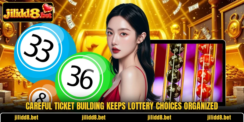 Careful ticket building keeps lottery choices organized