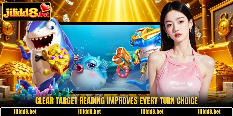 Clear target reading improves every turn choice