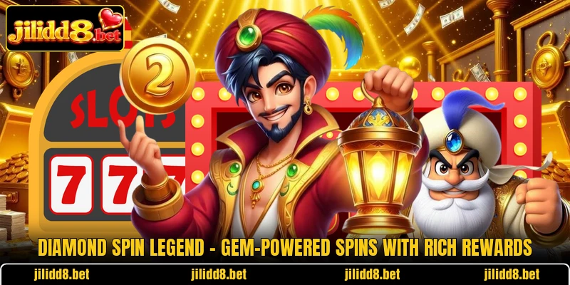 Diamond Spin Legend – Gem-Powered Spins With Rich Rewards