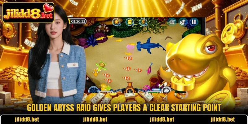 Golden Abyss Raid gives players a clear starting point