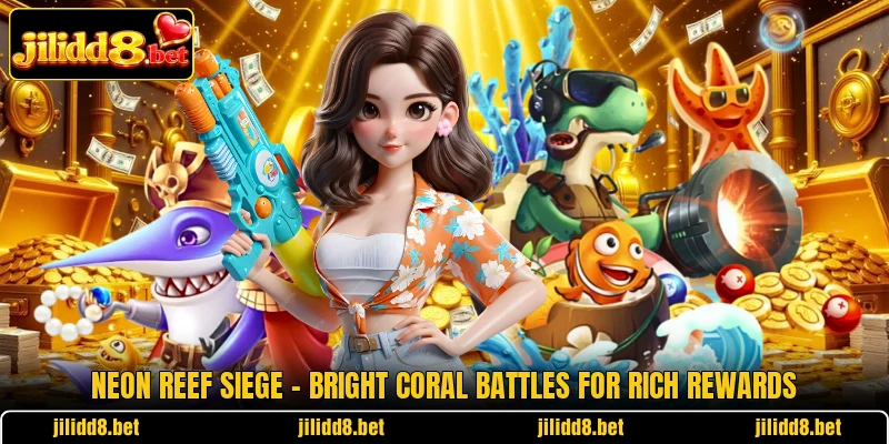 Neon Reef Siege – Bright Coral Battles For Rich Rewards