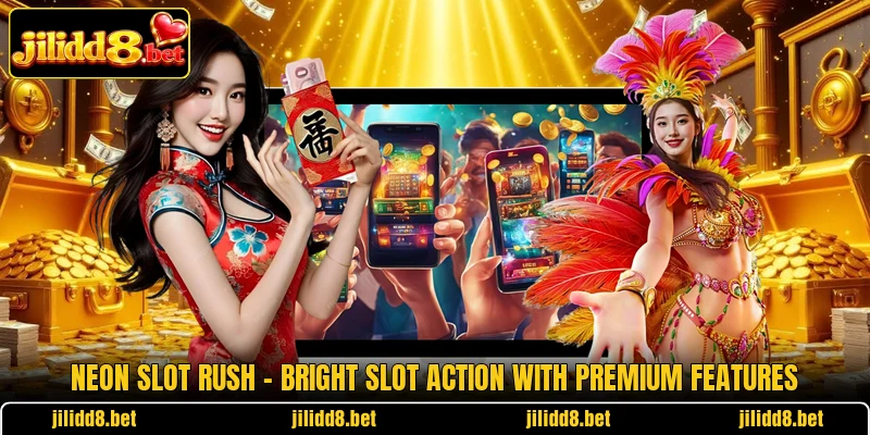Neon Slot Rush – Bright Slot Action With Premium Features