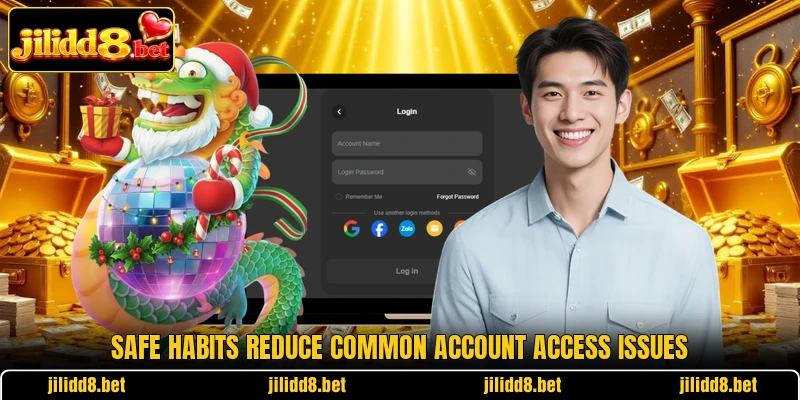Safe habits reduce common account access issues
