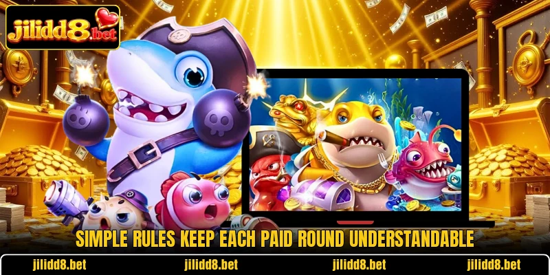 Simple rules keep each paid round understandable